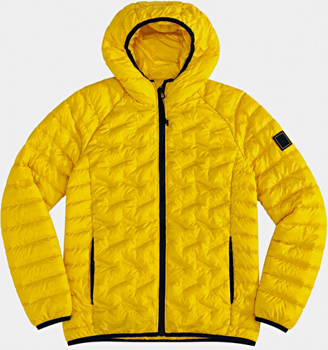 Superdry men yellow hooded - yellow,