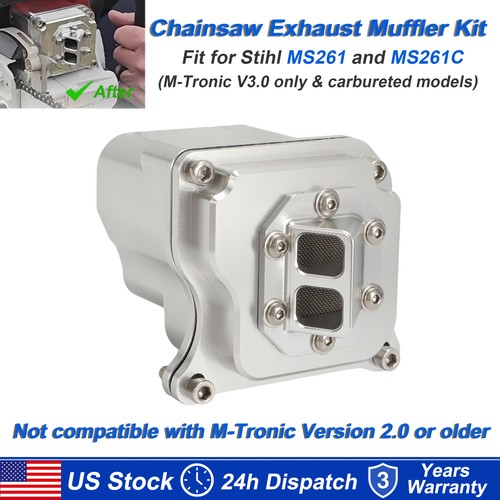 Chainsaw muffler kit - muffler,