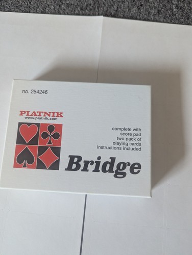 Piatnik bridge set with - piatnik,