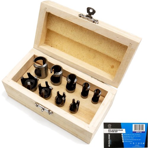 Toolzone 8pc wood plug - toolzone,