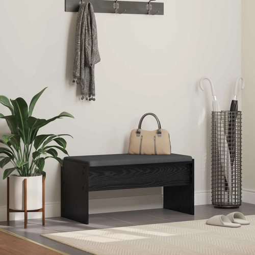 Hall bench black oak - hall,