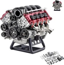 Cison V8 Engine Kit,Mini V8 Engine Kits That Runs,V8 Engine Model Kit That Works