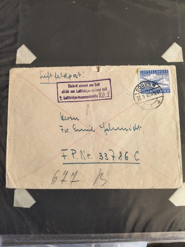Wwii german feldpost 1942 - feldpost,