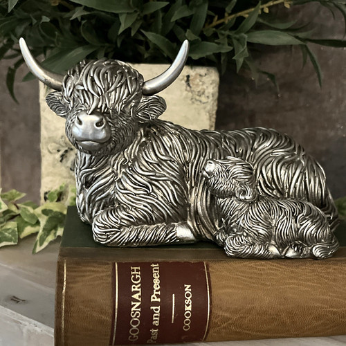 Highland cow ornament - ornament, calf
