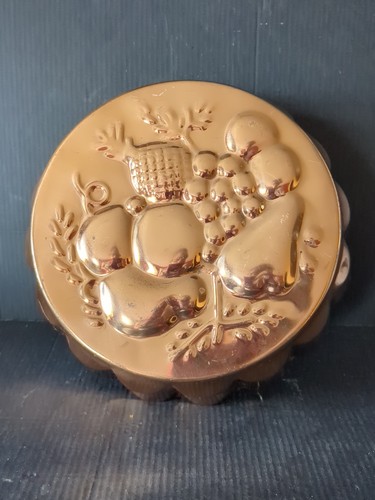 Vintage tin copper - vintage, plated