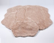 ROMANY GYPSY CARAVAN MICROFIBER PP WASHABLE RUGS 4pcs SET, ULTRA SOFTNESS, SCOTT