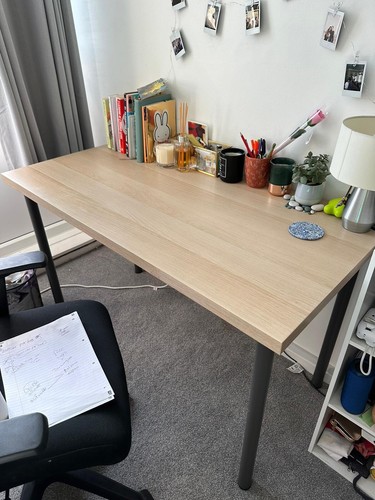 Ikea linnmon adils table - /,