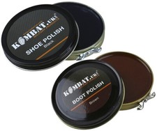 NEW: KombatUK Parade Military Army Cadet Pro High Gloss Boot Shoe Polish 50g Tin