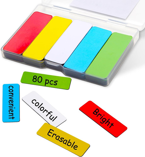Magnetic dry erase labels - magnetic,
