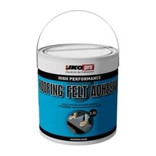 IKOpro Bitumen Roof Felt Adhesive / Paint Flashing Cold Roofing 2.5L FREE P&P