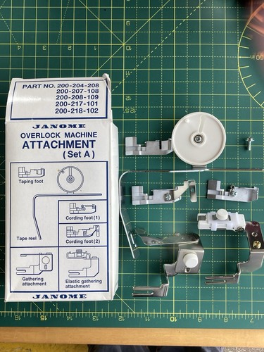 Janome overlocker attachment - janome,