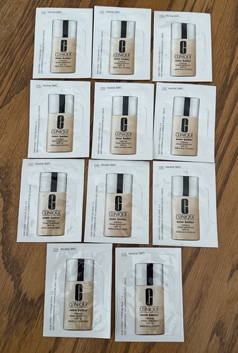 Clinique sample packs - 11,