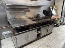 11 Burner Gas Cooker – Commercial Heavy Duty Range Stainless Steel Catering Oven