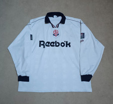 Bolton Wanderers FC 1995/1997 Match Worn #15 Vintage Reebok Home Shirt - XL