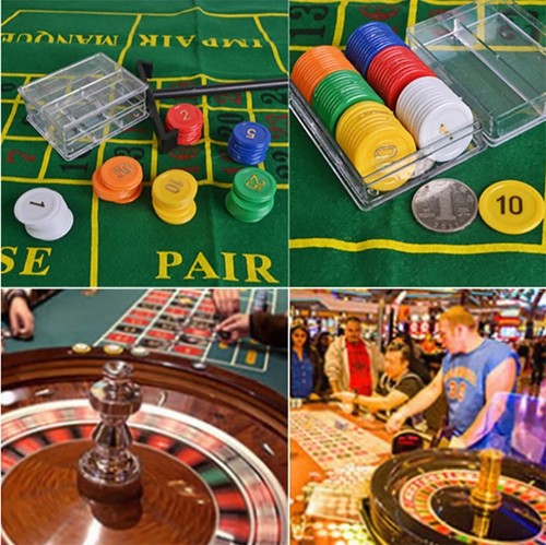 New deluxe roulette wheel - new,