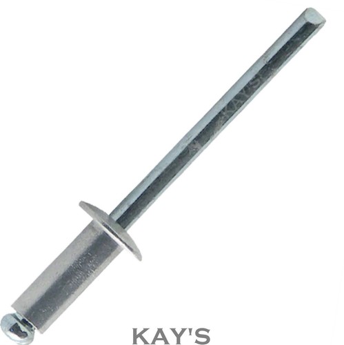 Pop rivets dome - head, end
