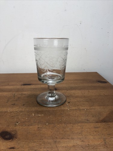 Large antique rummer wine - large,