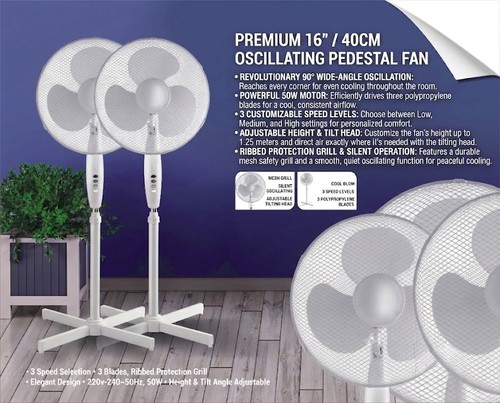 Pedestal fan - 2,