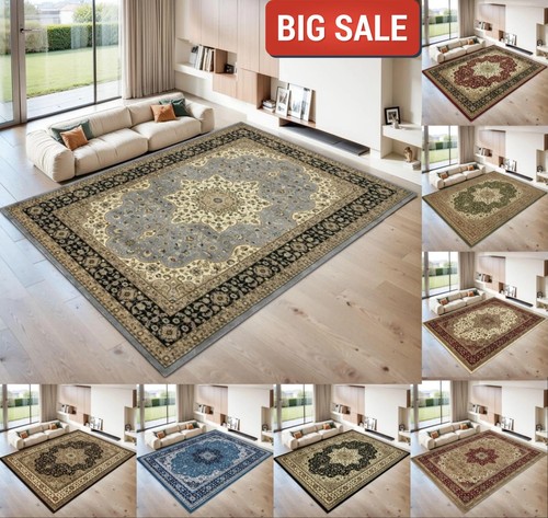 Non slip traditional - non, rugs