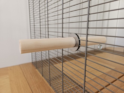 Dual ended cage - cage, perches