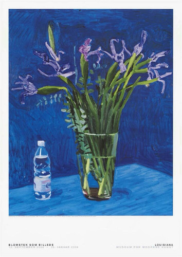 David hockney iris - -, with