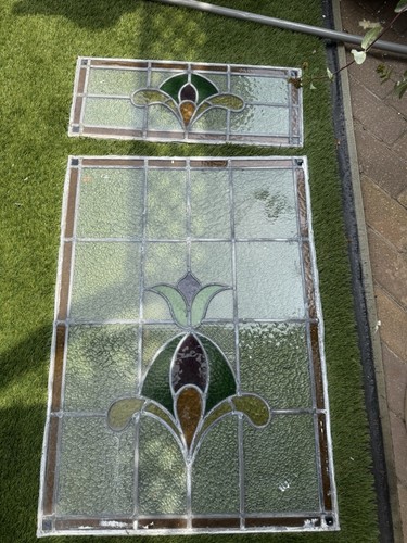 Original 1930s art deco - 1930s, leaded