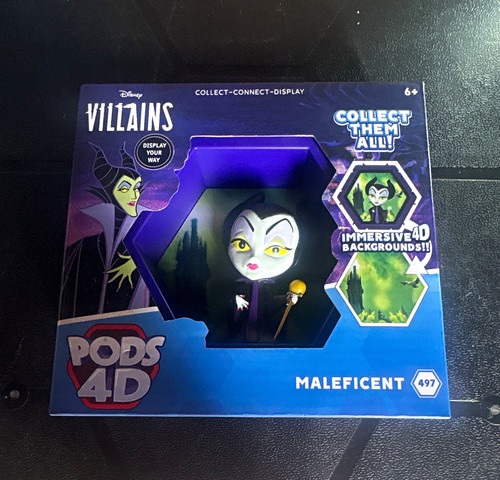 Disney pods villains - disney, 4d