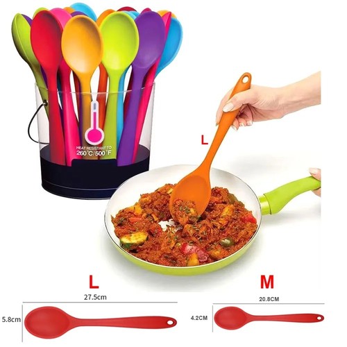 Silicone spoon for baking - spoon, 21