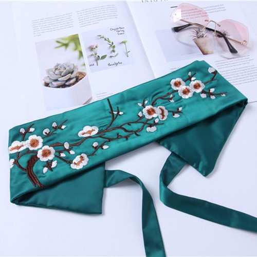 Vintage embroidered waistband - embroidered,