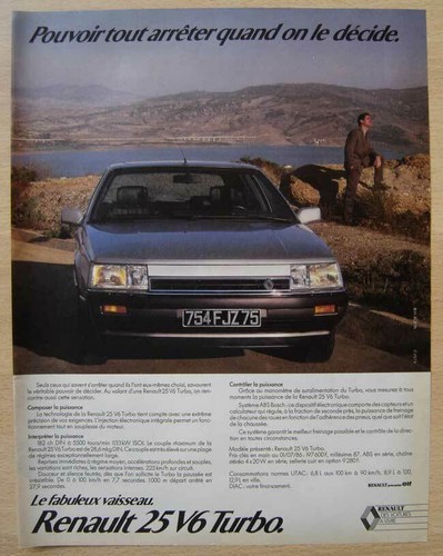 1986 renault turbo car - 1986,