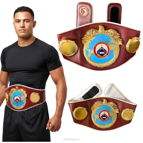 Wbo championship leather belt - wbo,