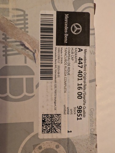 Genuine mercedes benz wheel - genuine, mercedes-benz