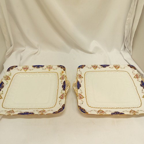 Royal crown derby plates - crown,