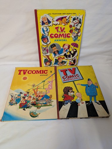 Three vintage comic - , tv