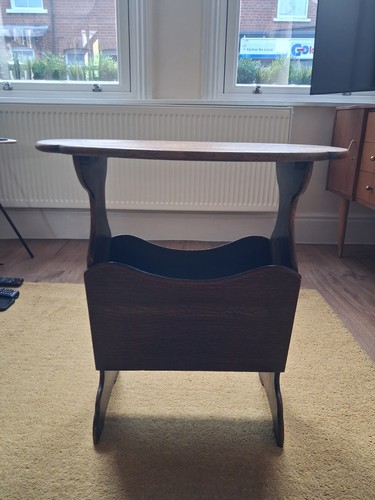 Vintage wooden side - table, /
