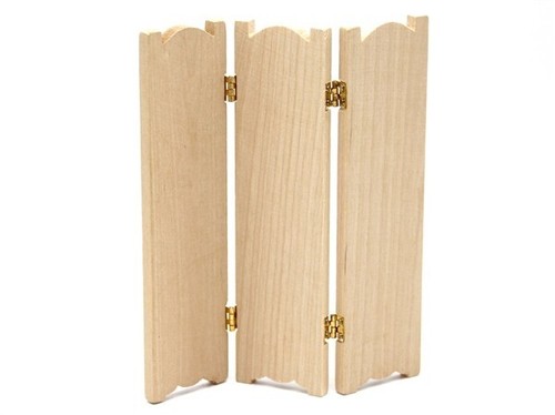 Dolls house dressing screen - house,