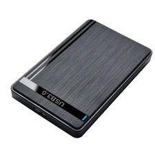 Hard Drive Enclosure HDD SSD USB 3.0 SATA External Case 2.5 Inch Caddy