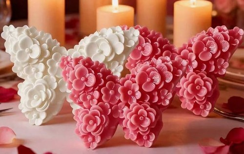Flower pattern butterfly - flower,