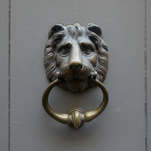 Heavy vintage cast brass - vintage,