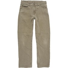 Levi's 752 Men Beige Straight Regular Stretch Jeans W32 L30 (54271)