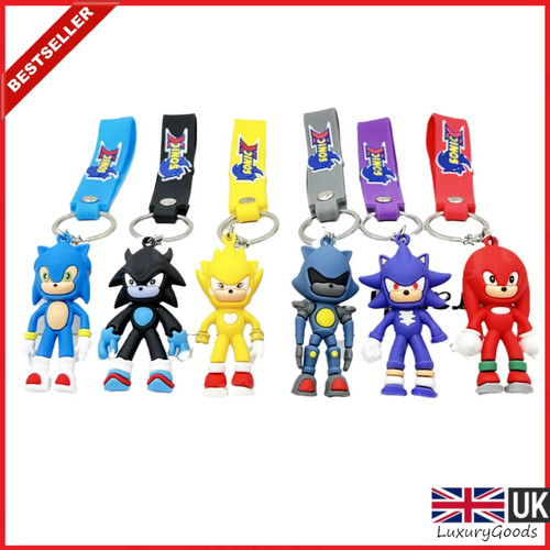 Sonic the hedgehog keyrings - hedgehog,
