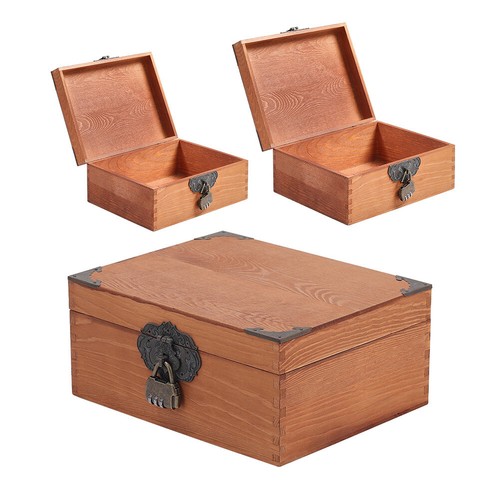 Large vintage wooden storage - vintage,