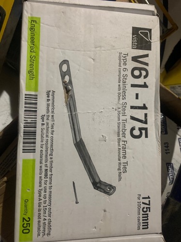 Timber frame ties stainless - timber,