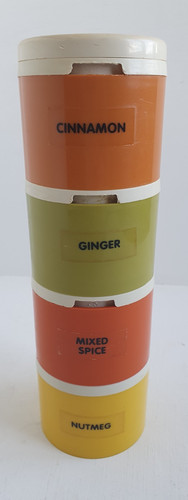 Vintage tupperware stacking - vintage,