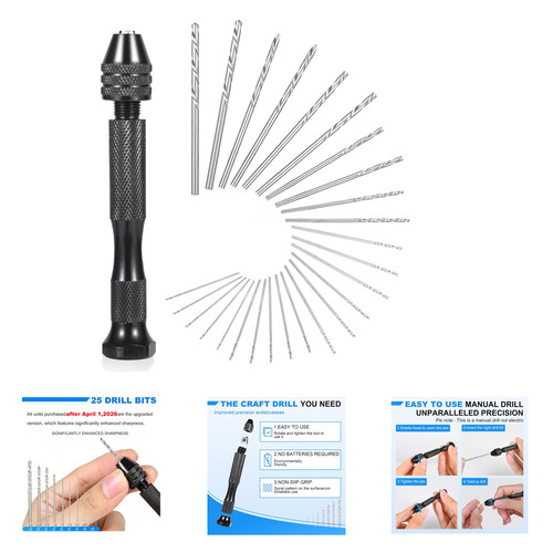 Micro drill bit set - set, 26
