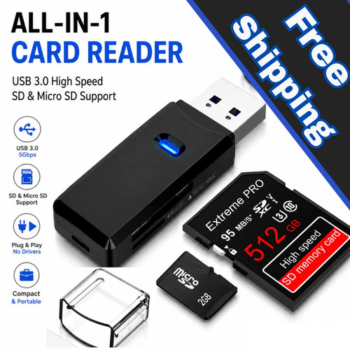 Card reader usb - 1, sd