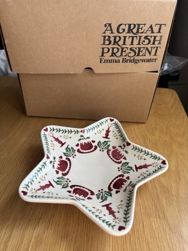 Emma bridgewater star plate - emma,