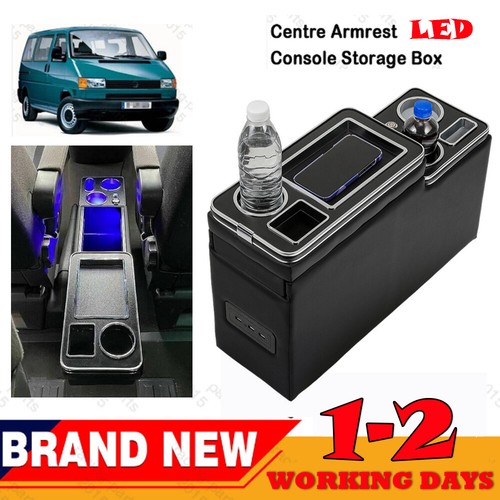 Led centre console storage - console,