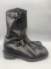 Chippewa Engineer Boots 1901M03 - Black - Mens Size 11E USA Handcrafted