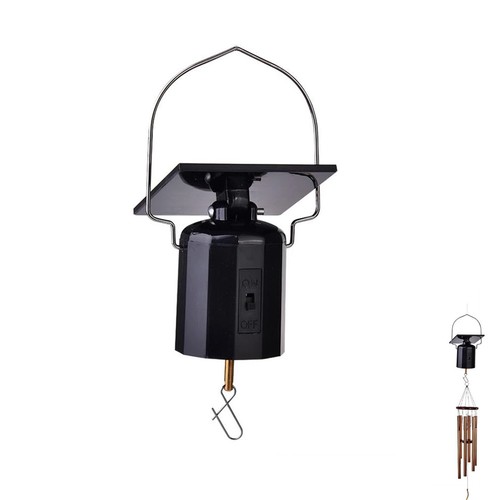 Solar powered wind - solar, spinner